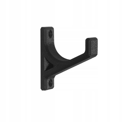 Wieszak na kask rowerowy motocyklowy mtb uchwyt haczyk czarny wkręty na Arena.pl