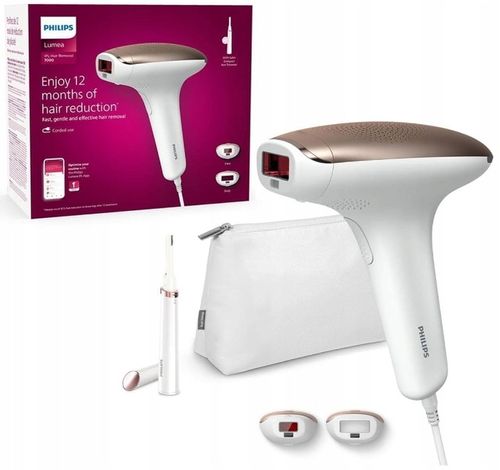 PHILIPS LUMEA ADVANCED BRI921 DEPILATOR LASEROWY +2 NASADKI + ETUI + TRYMER na Arena.pl