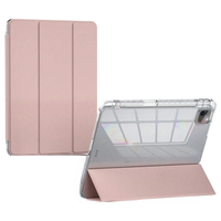 Etui do iPad Pro 12.9 2020 Magnetyczne z Miejscem na Rysik Różowe
