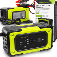 INTELIGENTNY PROSTOWNIK CYFROWY DO AUMULATORÓW 12V 6A 4-120Ah NAPRAWA AKU