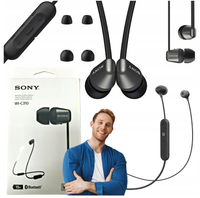 SŁUCHAWKI BEZPRZEWODOWE SONY WI-C310 DOKANAŁOWE MEGA BASS BLUETOOTH CZARNE