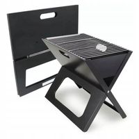GRILL OGRODOWY PRZENOŚNY TURYSTYCZNY SKŁADANY X WALIZKA