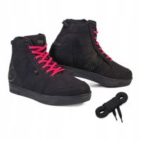 Buty motocyklowe OZONE TOWN BLACK/PINK GRATISY