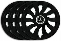 KOŁPAKI 15 MERCEDES 190 W201 W124 W168 CZARNE CLC