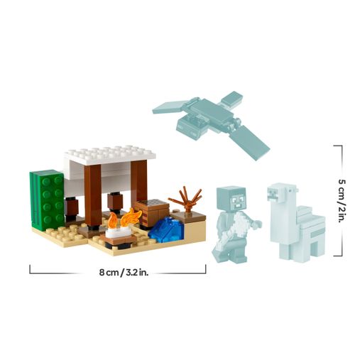 LEGO Minecraft 21251 Pustynna wyprawa Steve'a na Arena.pl