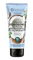 BARWA Naturalna Odżywka intensywnie nawilżająca do włosów Kokosowa 200 ml