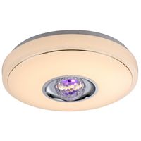 Plafon sufitowy Magic Disco 318671 LED 18W 3000K+RGB pilot biały