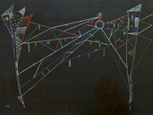 Reprodukcje obrazów The net - Wassily Kandinsky Rozmiar - 80x60