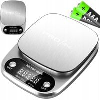 Elektroniczna Waga Kuchenna Precyzyjna 5kg/0,1g Domowa Wyświetlacz LCD