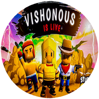 Opłatek na tort Stumble Guys