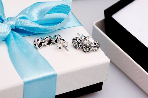 srebrne stylowe kolczyki z markazytami - kdm2911 na Arena.pl