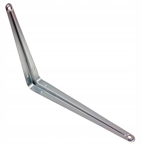 KĄTOWNIK WSPORNIK pod PÓŁKĘ PÓŁKI 250x200 mm SREBRNY SZARY zestaw, 10 na Arena.pl