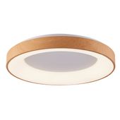 Lampa z pilotem sufitowa Santana AZ4997 LED 80W 3000-6500K drewno