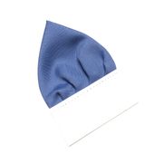 Niebieska jeans poszetka trójkątna "Wypustka"