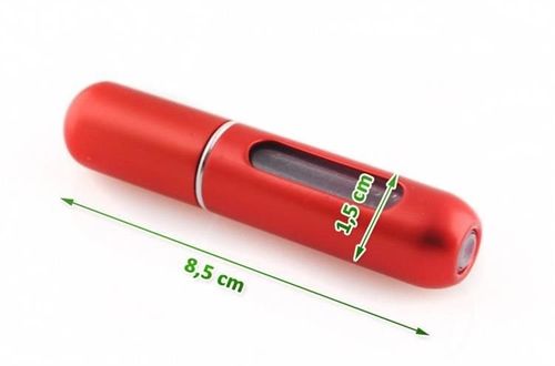 Atomizer podróżny do perfum czerwony na Arena.pl