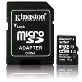 Karta pamięci KINGSTON microSD 32GB i adapter SD
