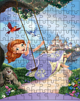 Puzzle tradycyjne Jej Wysokość Zosia