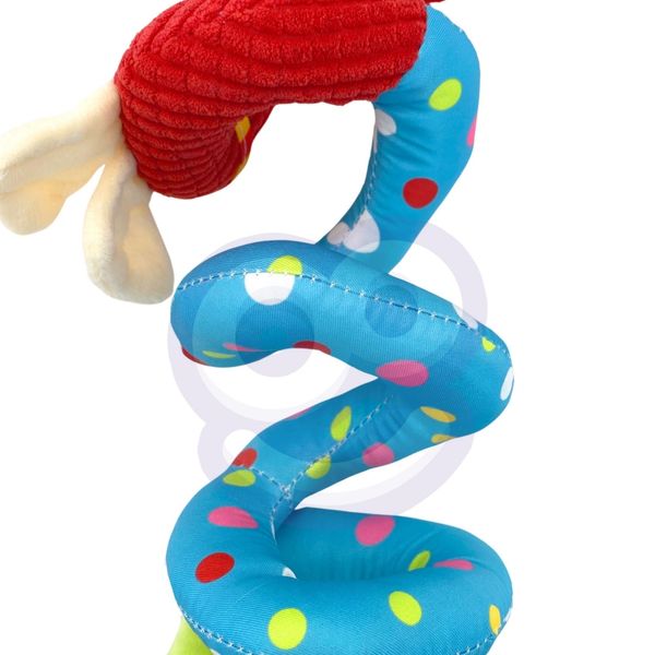 WOOPIE BABY Miękka Zawieszka Spirala do Wózka Łóżeczka Piesek Edukacyjna zdjęcie 10