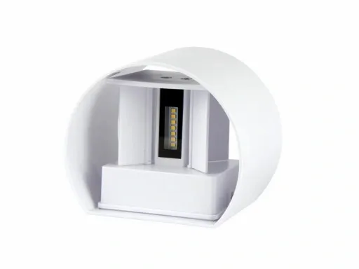 Kinkiet zewnętrzny LED 2x3W 3000K IP54 biały zdjęcie 6