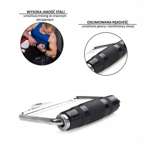 UCHWYT do atlasu Z obrotowym uchwytem GUMOWANYM stalowy kwadrat HMS UW01 na Arena.pl