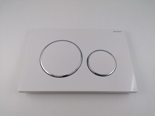 Przycisk spłukujący do WC toalety Geberit Sigma20 biały na Arena.pl