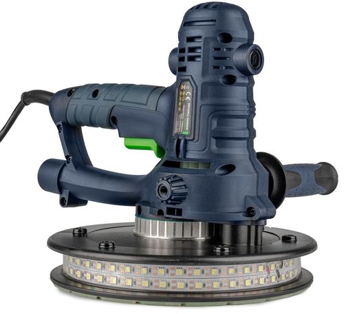 SZLIFIERKA DO GIPSU GŁADZI 180MM SIECIOWA Z TAŚMĄ LED + 6 PAPIERÓW na Arena.pl