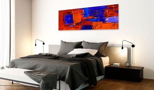 Obraz - Szafirowa jaskinia - 120X40 na Arena.pl