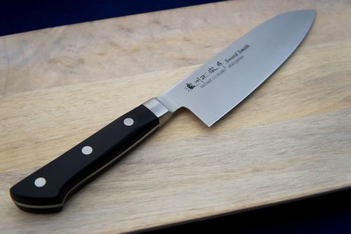 Nóż Santoku 17 cm Satoru Satake na Arena.pl