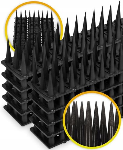 WYSOKIE KOLCE LISTWA NA PTAKI GOŁĘBIE PRZECIW PTAKOM GOŁĘBIOM 10 SZT na Arena.pl