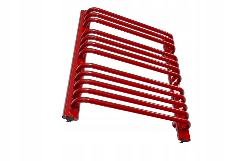 Grzejnik drabinkowy ALFA 480/400 czerwony zdjęcie 2