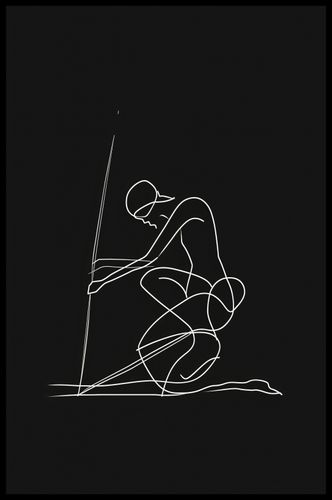 Plakat 56,6x86,4cm Linia na Arena.pl