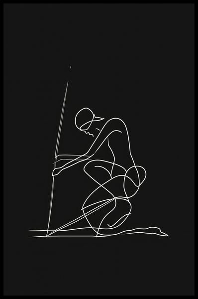 Plakat 56,6x86,4cm Linia zdjęcie 2