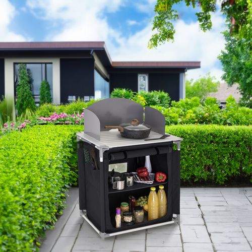 kuchnia turystyczna szafka stół składany ogrodowy torba kempingowy stolik na Arena.pl