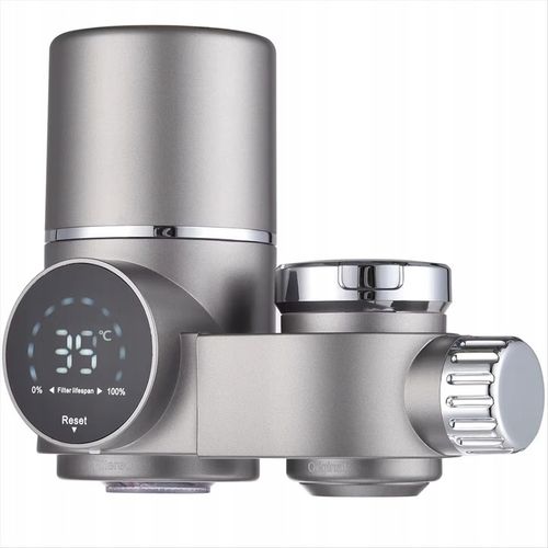 SYSTEM FILTRACJI WODY ELEKTRONICZNY OCZYSZCZACZ WODY W KRANIE FILTR WODY na Arena.pl