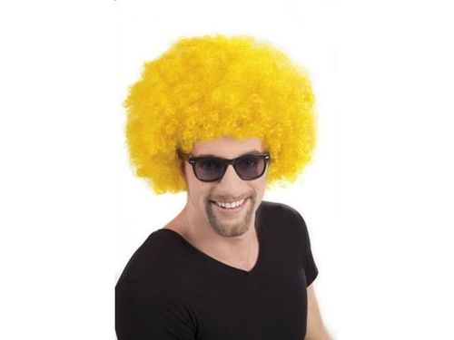 Peruka afro żółta na Arena.pl