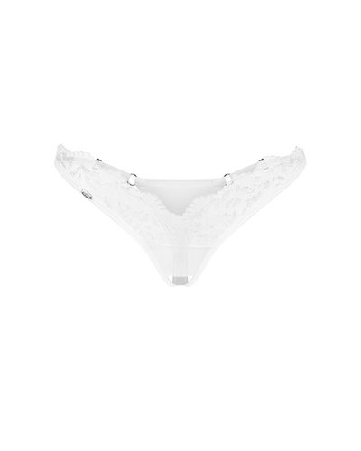 Arrowel White Otwarte Stringi   S/M na Arena.pl