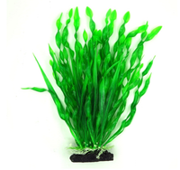 AQUA NOVA Roślina sztuczna ozdoba dekoracja akwarium Spirulina zielona 40cm