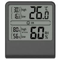 TERMOMETR POKOJOWY GEARZ DOKŁADNY BEZPRZEWODOWY WILGOTNOŚCIOMIERZ