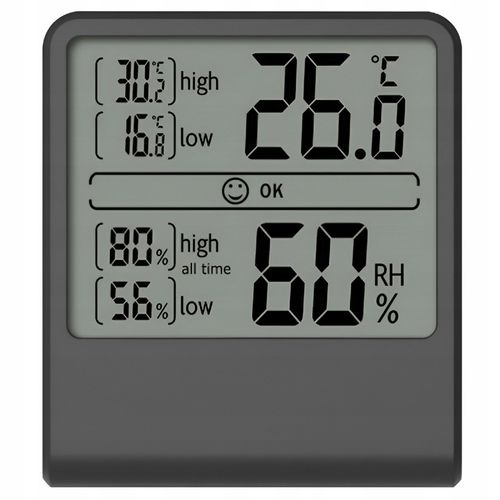 TERMOMETR POKOJOWY GEARZ DOKŁADNY BEZPRZEWODOWY WILGOTNOŚCIOMIERZ na Arena.pl