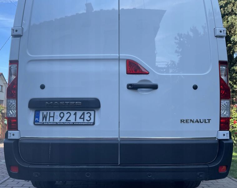 Renault MASTER - LISTWY CHROM na drzwi tył zdjęcie 1