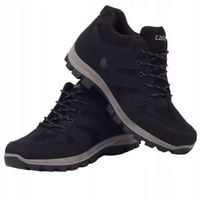CZARNE BUTY MĘSKIE SPORTOWE WYSOKIE TRAPERY