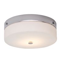 Sufitowa lampa szklana Tamar TAMAR-F-L-PC Elstead IP44 metal chrom