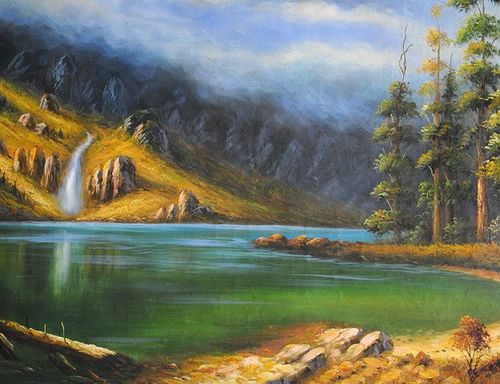 Pejzaż (60x90cm) na Arena.pl