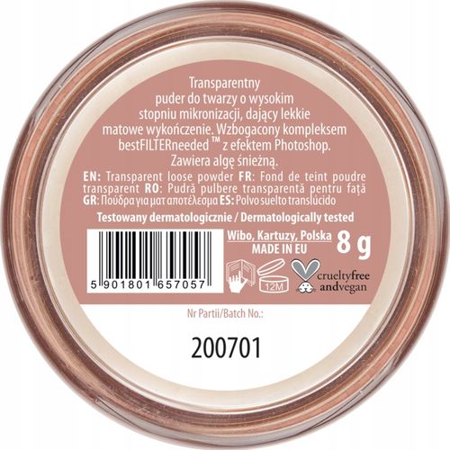 NAM PUDER DO TWARZY TRANSPARENTNY 8 G na Arena.pl