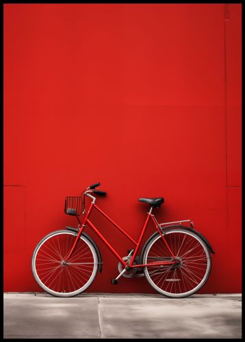 Plakat 67,5x95cm Czerwony Rower na Arena.pl