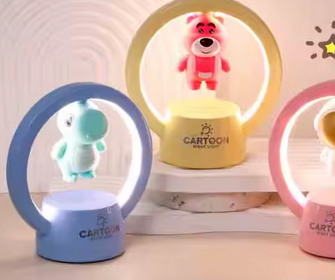 Lampka nocna dinozaur - niebieska na Arena.pl