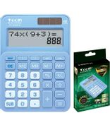KALKULATOR DWULINIOWY NIEBIESKI TR-1223DB-B TOOR