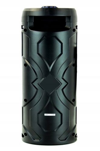 PRZENOŚNA KOLUMNA GŁOŚNIK KARAOKE BLUETOOTH +2 MIKROFONY BEZPRZEWODOWE na Arena.pl