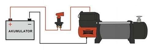1,1T WYCIĄGARKA DRAGON 12V ELEKTRYCZNA WCIĄGARKA linowa pługa quada +pilot na Arena.pl