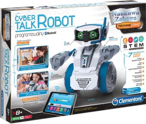 PROGRAMOWANY ROBOT CYBER TALK CLEMENTONI na Arena.pl